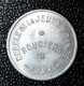 Jeton De Nécessité "5c / Cercle De La Jeune France - Rougiers - Var" - Monetary / Of Necessity