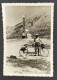 Photo Ancienne Femme Vélo Tandem Col De L'Izoard - Radsport
