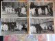 NEUFVILLES: TRES RARE  LOT DE 5 CARTES PHOTO DE L'ENTERREMENT DE MARIE LOUISE DECROËS 1920-1938 +FAIR PART +LA DECEDEE - Altri & Non Classificati