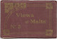 MALTE.  VIEWWS OF MALTA N 2  CARNET DE 6 CARTES - Malta