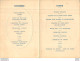 MENU MARIAGE 1937 RESTAURANT LE CAMELIA 1 BIS RUE MONTAIGNE A PARIS FORMAT OUVERT 25 X 18 CM - Menükarten