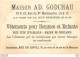 CHROMO MAISON AD. GODCHAU A PARIS - Autres & Non Classés