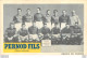 FOOTBALL EQUIPE DE FRANCE MATCH FRANCE YOUGOSLAVIE 1949 AVEC PUBLICITE PERNOD FILS - Soccer