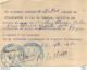 CONGE DE CONVALESCENCE   SOLDAT GUILLOUX 10/1945 AVEC CACHET OFFICE PUBLIC D'HYGIENE SANITAIRE PARIS - 1939-45