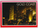 Australia QUEENSLAND QLD Night View SURFERS PARADISE GOLD COAST Hughes GC1039 Postcard C1980s - Gold Coast