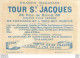 CHROMO  GRANDS MAGASINS A LA TOUR ST JACQUES 88 RUE DE RIVOLI  LITH.  MERTENS - Autres & Non Classés