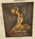 Bas-relief Sans Cadre - En Cuivre Ou Similaire - 46 X 37 Cm - Signé J. G. - A ENCADRER - Autres & Non Classés