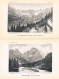 A102 1510 August Rothpletz Karwendelgebirge Tirol Bayern Artikel 1888 - Andere & Zonder Classificatie