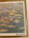 Delcampe - Tableau Cadre Bois - Reproduction "Claude Monet" - LES NYMPHEAS - Other & Unclassified