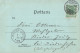 Allemagne Gruss Aus Bad Soden CPA + Timbre Reich Cachet 1899 - Bad Soden