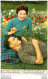 COUPLE CARTE PHOTOCHROM  GLACEE  PASSIONNEMENT - Paare