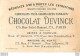 CHROMO DOREE CHOCOLAT DEVINCK  BELGIQUE   IMP KIMEL - Other & Unclassified
