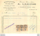 FACTURE 1933 A. LAMICHE QUINCAILLERIE A VILLERS COTTERETS - 1950 - ...