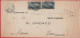 ITALIA - Storia Postale Repubblica - 1946 - 2x 1 Posta Aerea - Piego Manoscritto Tra Sindaci - Viaggiata Da Rottofreno P - 1946-60: Marcofilie