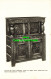 R619552 Carved Oak Court Cupboard With Two Upper Doors Inlaid And Two Lower Door - Wereld