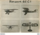 AVION NIEUPORT G2 C1 AVEC CARACTÉRISTIQUES  AU VERSO PHOTO ORIGINALE FORMAT 15.50 X 13 CM - Aviation