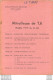 MITRAILLEUSE DE 7.6  MODELE 1919 A4 NOTICE COMPLETE AVEC TOUTES SES FICHES DE B1 A B7 - Decotatieve Wapens