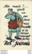 NOT'JOURNEE CARTE A SYSTEME MILITARIA HUMOUR - Cartoline Con Meccanismi