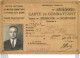 CARTE DU COMBATTANT KECK JULES  1936 - Other & Unclassified