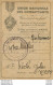 UNION NATIONALE DES COMBATTANTS KECK JULES 1932 MEMBRE ACTIF - Documentos