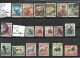 AFRIQUE DU SUD-89 TRES BEAUX TIMBRES OBLITERES DONT 7 PAS DE VALEUR -RARE +82 ET VALEURS-PAS EMINCES-DEPUIS 1913-3 SCAN - Used Stamps