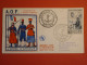 DO 4 AOF CARTE FDC  1957 DAKAR A BORDEAUX FRANCE +POSTE AERIENNE ++ AFF. INTERESSANT++ - Covers & Documents
