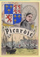 Province : LA PICARDIE / Blason / Costume / Folklore / Illustrateur (voir Scan Recto/verso) - Picardie