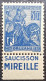 FRANCE. Y&T N° 257. Variété (Point Blanc). Neuf**. JEANNE D'ARC. AVEC BANDE PUB. - Unused Stamps