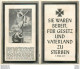 MEMENTO AVIS DE DECES SOLDAT ALLEMAND  KAKOB WILD  EWIGES REICH - Obituary Notices