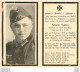 MEMENTO AVIS DE DECES SOLDAT ALLEMAND  JOHANN HALBIG  24/01/1942 - Todesanzeige