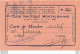 CLUB NAUTIQUE MONTALBANAIS MONTAUBAN  1957 MR JANIN  FORMAT 11.50 X 7 CM - Sonstige & Ohne Zuordnung