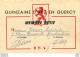 QUINZAINE D'ART EN QURCY MEMBRE ACTIF MONTAUBAN  1957 MR JANIN  FORMAT 12.50 X 8 CM - Autres & Non Classés