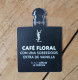 Carte YSL Black Opium Café Floral - Modernes (à Partir De 1961)