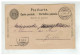 SUISSE ENTIER POSTAL GENEVE PLAINPALAIS 1895 - Enteros Postales