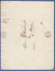 2 COURRIERS - 1823-1824  - POINTE A PITRE GUADELOUPE - EXPEDITION DE BARRIQUES DE SUCRE AU HAVRE - FILIGRANE LOUIS 18 - 1800 – 1899