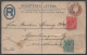 GB - UK /1903 ENTIER POSTAL RECOMMMANDE POUR L' ALLEMAGNE - Interi Postali