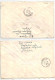 JAPON  2 Lettres Pour La France 1958/59. - Covers & Documents