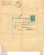 SERVICE DES COLIS POSTAUX CHEMINS DE FER DE PARIS A LYON ET A LA MEDITERRANEE 1891 CACHET MARCILLOLES - 1800 – 1899