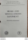 BRAKE AND MISCELLANEOUS EQUIPMENT FREINS ET EQUIPEMENTS  1953 OF THE ARMY AND THE AIR FORCE 245 PAGES ECRIT EN ANGLAIS - Voitures