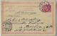 Egypt 1907 Postal Stationery Card Stamp Sphinx And Pyramid 4 Milliemes Sent From Cairo To Berlin Germany - 1866-1914 Ägypten Khediva