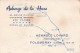 Auberge De LA HURE . HENAULT LOYARD . FOLEMBRAY .  - Hotel Keycards