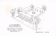 LA FERME Rotisserie .  UCCLE BRUXELLES . - Hotelsleutels (kaarten)