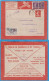LETTRE PAR AVION DE 1923 - LIGNES AERIENNES LATECOERE FRANCE-MAROC - PARIS POUR NAMUR (BELGIQUE) - VIGNETTE GUYNEMER - 1927-1959 Briefe & Dokumente