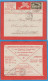 LETTRE PAR AVION DE 1923 - LIGNES AERIENNES LATECOERE FRANCE-MAROC-ALGERIE - CASABLANCA (MAROC) POUR BORDEAUX - Airmail