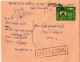78381 - Bangladesh - 1972 - Handstpl A Pakistan 20P GAU M ZusFrankatur Als R-Bf CHITTAGONG -> DACCA - Bangladesh