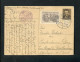 "TSCHECHOSLOWAKEI" 1950, Postkarte Mit "ZENSUR" (Zensurstempel "BRATISLAVA") Nach Deutschland (L1186) - Postcards