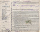 Connaissement De Suède Pour Bordeaux 1926 Timbre Valeur 7F20 - Brieven En Documenten