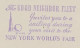 Meter Top Cut USA ( 1939 ) World Fair - New York - The Good Neighbor Fleet  - Zonder Classificatie