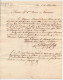 Sedan Frankrijk - Francomont 1821 -Frankrijk Over Dinant L.F.R.I - ...-1852 Voorlopers