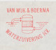 Meter Cover Netherlands 1981 Water Purification - Ravenstein - Ohne Zuordnung